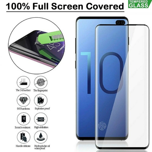 Samsung Galaxy S10e Tempered Glass Screen Protector Film 5D Curve