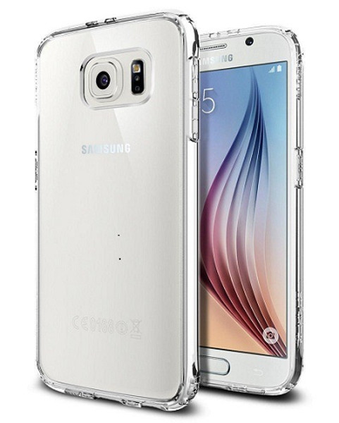 Samsung Galaxy S6 Spigen Crystal Clear  Air Cushion Bumper Case