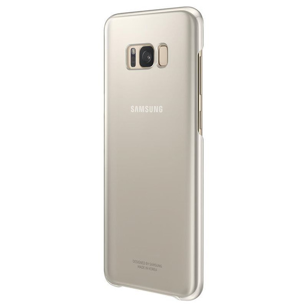 Samsung Galaxy S8 Gold Clear Case