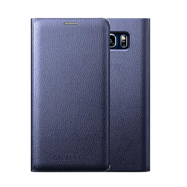 Samsung Galaxy S8 Leather Wallet Card Holder Cover - Blue Samsung Galaxy S8 Leather Wallet Card Holder Cover - Blue