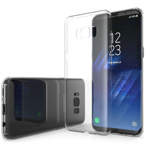 Samsung Galaxy S8 Plus Ultra Thin Gel Case - Clear Samsung Galaxy S8 Plus Ultra Thin Gel Case - Clear