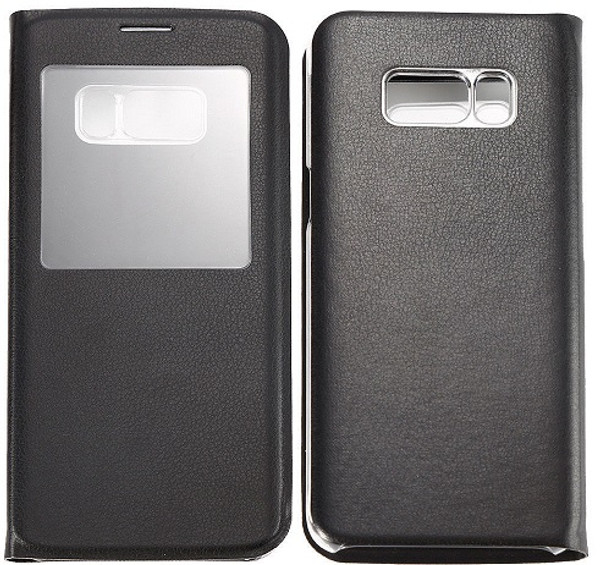 Samsung Galaxy S8 Plus Window View Case Cover - Black
