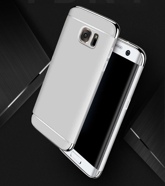 Samsung Galaxy S9 Plus Luxury Ultra Slim Shockproof Bumper Case Silver