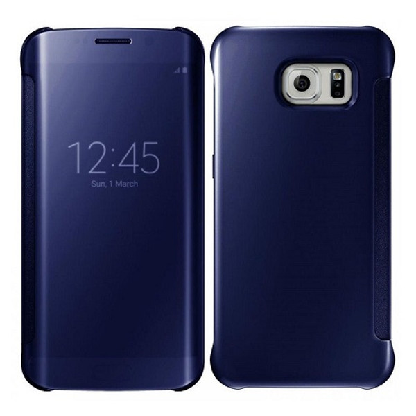 Samsung Galaxy S9 Plus Mirror Smart View Clear Flip Cover - Navy Blue Samsung Galaxy S9 Plus Mirror Smart View Clear Flip Cover - Navy Blue