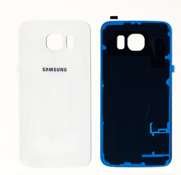 s6 white glass battery cover