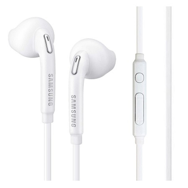 Samsung S8 S8 Plus In-Ear White  Earphones  With Mic Samsung S8 S8 Plus In-Ear White  Earphones  With Mic