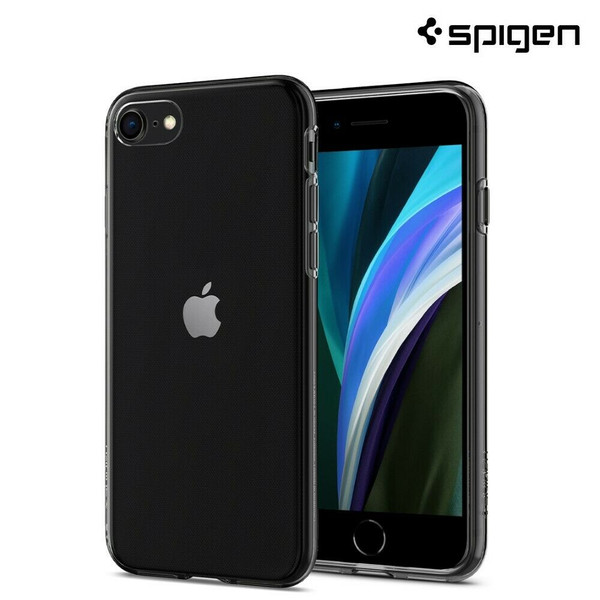 For iPhone  7 Case Spigen Liquid Crystal Cover - Crystal Clear