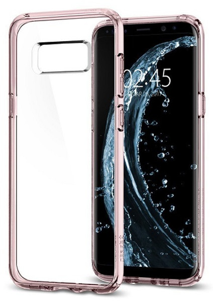 Spigen Samsung Galaxy S8 Plus Ultra Hybrid Crystal Pink Case