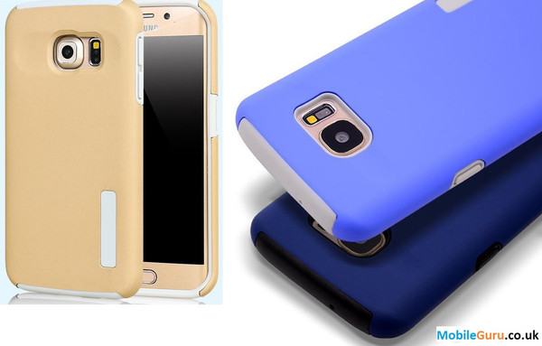 Ultra thin Soft TPU Luxury Phone Case for Samsung Galaxy S7 Edge - Gold