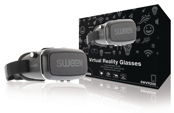 Virtual-Reality Glasses Black/Silver