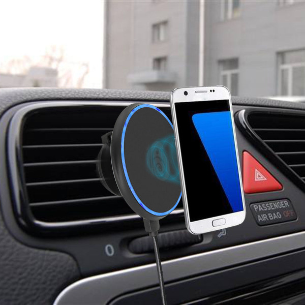 Apple I Phone 8 Magnetic Wireless Car Charger