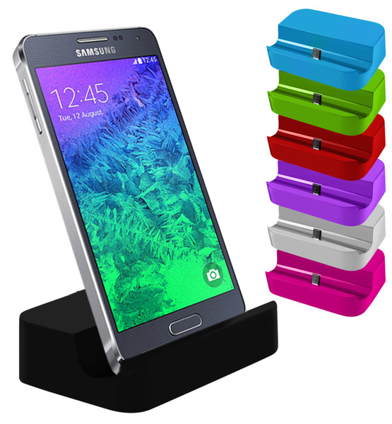 Micro USB Desktop Charging Dock Stand Charger For Mobile Phones