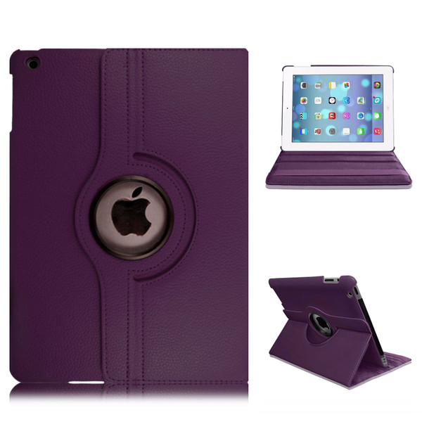 iPad  9.7(2018) Purple Smart Stand Leather Magnetic Case
