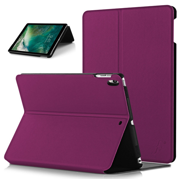 Apple iPad Pro 12.9 2017 Case Cover Stand, Slim, Smart Auto Sleep Wake - Purple