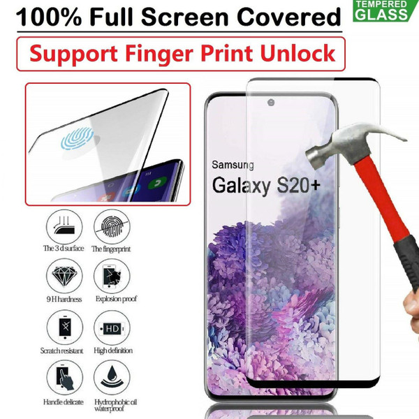 Samsung Galaxy S20 Plus tempered glass screen protector