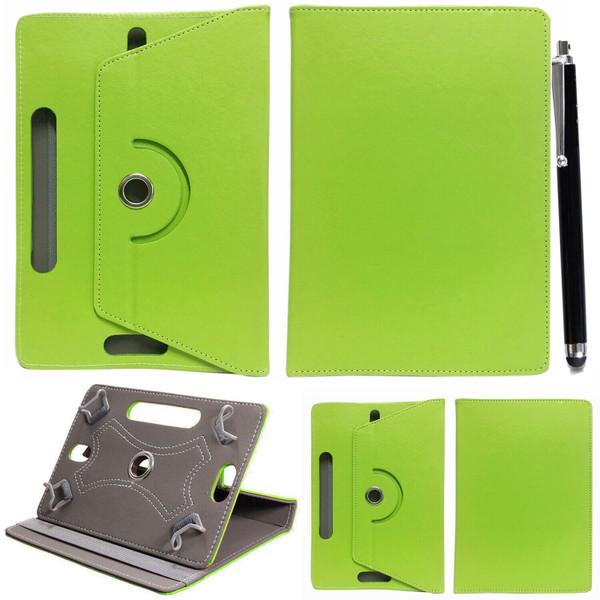 Samsung Galaxy Tab S6 10.5 SM-T860 865 360 Universal PU Leather Green Cover