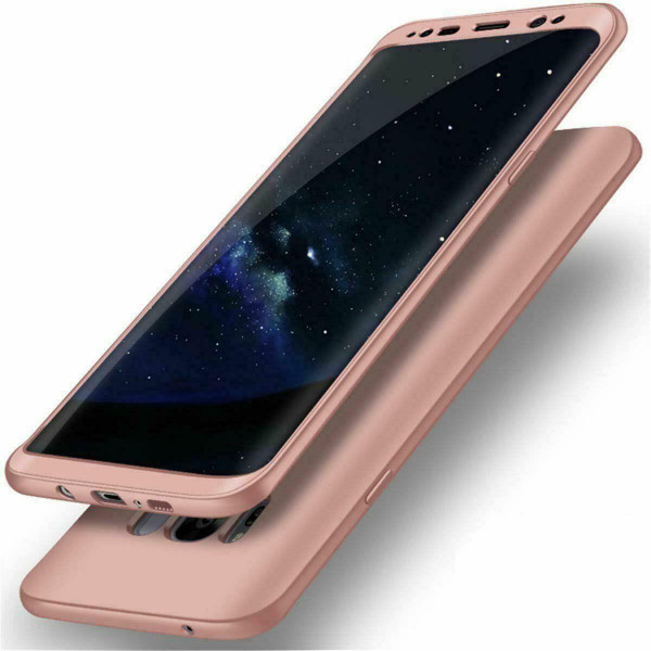 Samsung Galaxy Note 8 Cover 360 Luxury Thin Shockproof Hybrid Rose Gold case