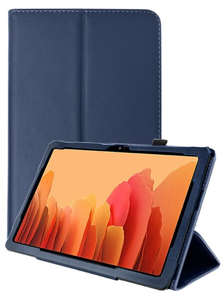 Samsung Galaxy Tab A7 10.4 2020 T500 T505  Navy Blue Smart 360 Folding Stand Cover