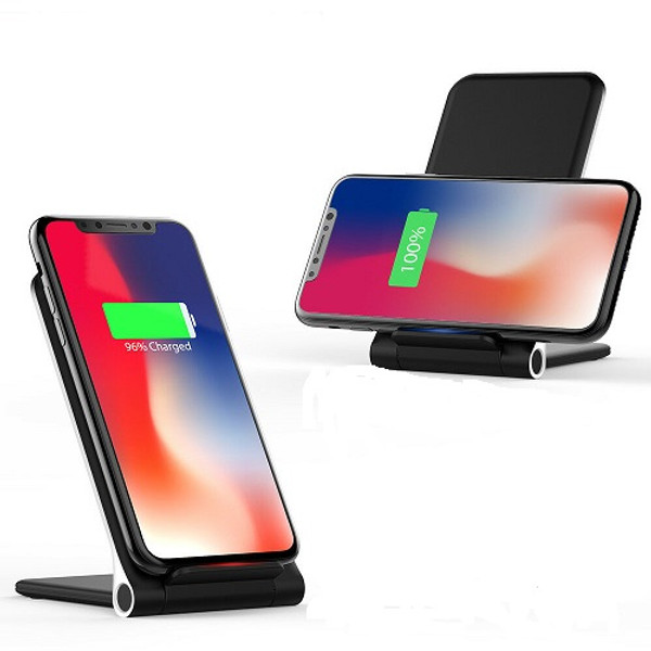 Fast Wireless Charger Qi Stand Holder For Apple iPhone 12 12Pro