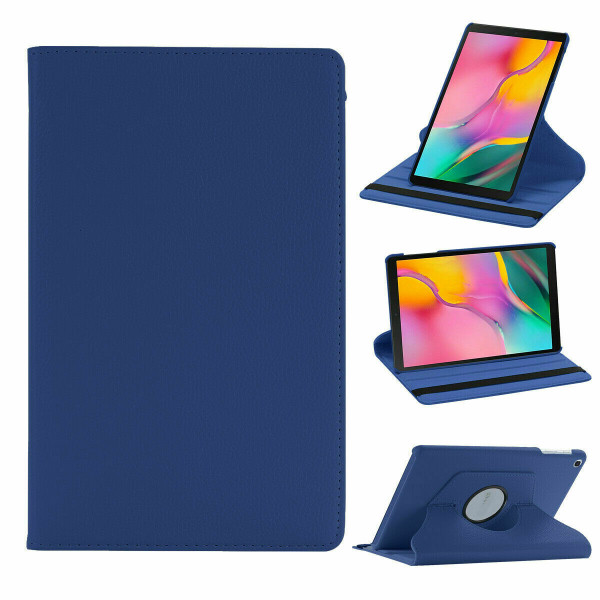 Samsung Galaxy Tab S5E T720/T725 360 Rotating Leather Case Navy Cover