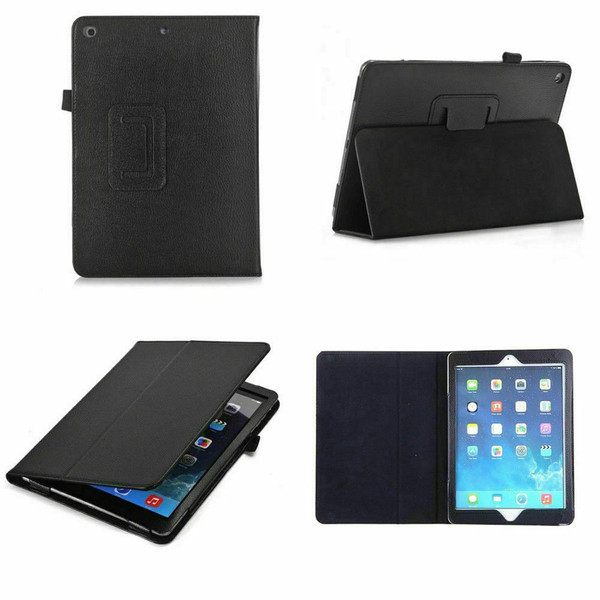 Smart leather tablet stand black case Apple iPad Mini 4 Case