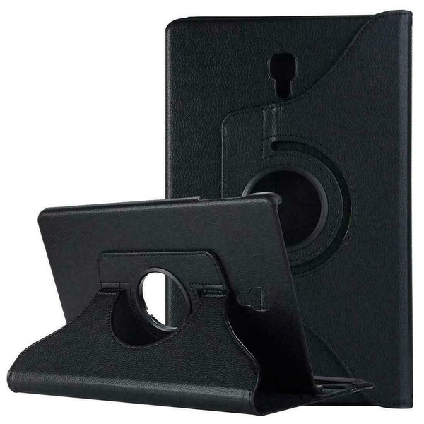 Black 360 Rotating Case For Samsung Galaxy Tab A 8.4 2020 SM-T307 PU Leather Cover