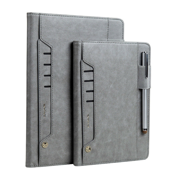 Grey  PU Leather Smart Stand Flip Case & Soft Back Cover for 10.2 8th generation 2020