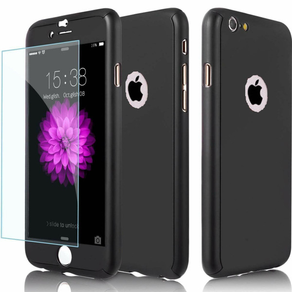 Black Shockproof 360 Full Body Cover Protective for Apple iPhone  11