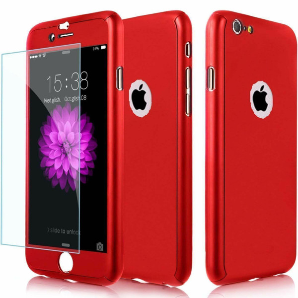 Red Shockproof 360 Full Body Cover Protective for Apple iPhone  11
