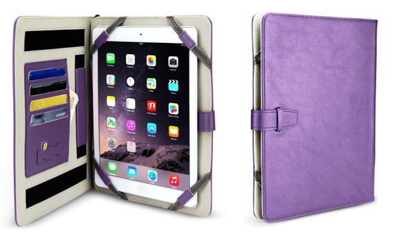 Universal Folio PU Case Cover Stand For 7- 8 Android Apple Tablet PC