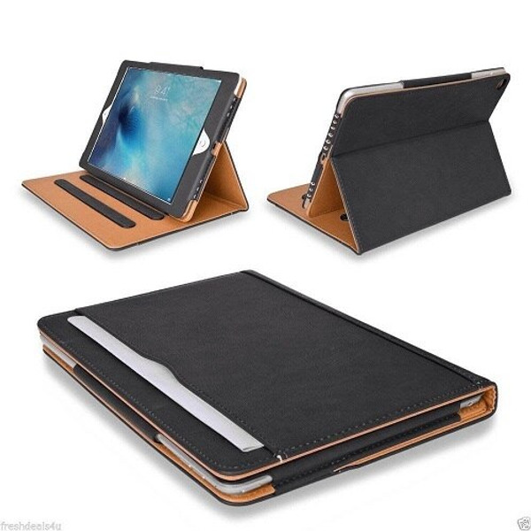 Leather TAN Smart Stand Case Cover For Apple iPad Air 10.9" 2020 4th Gen