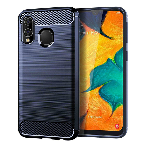 Slim Armour Shockproof Case Cover for Samsung Galaxy A50 blue