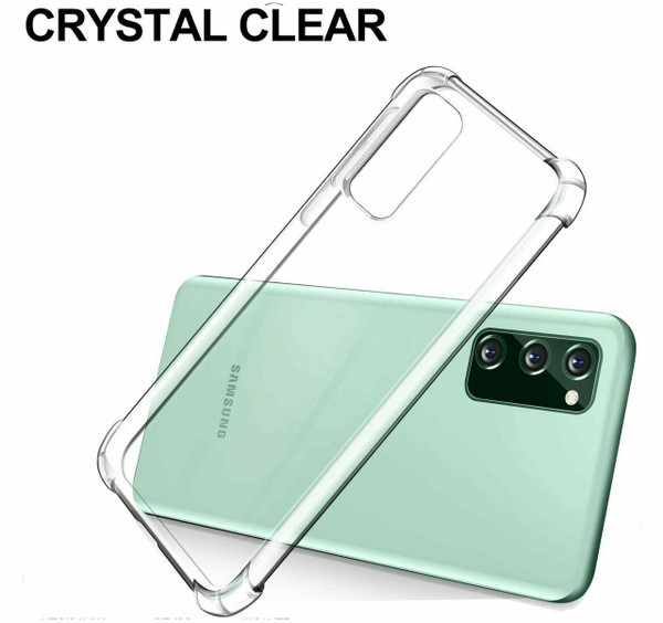 For Samsung A71 2020 Clear Phone Case Shockproof Silicone Gel Cover