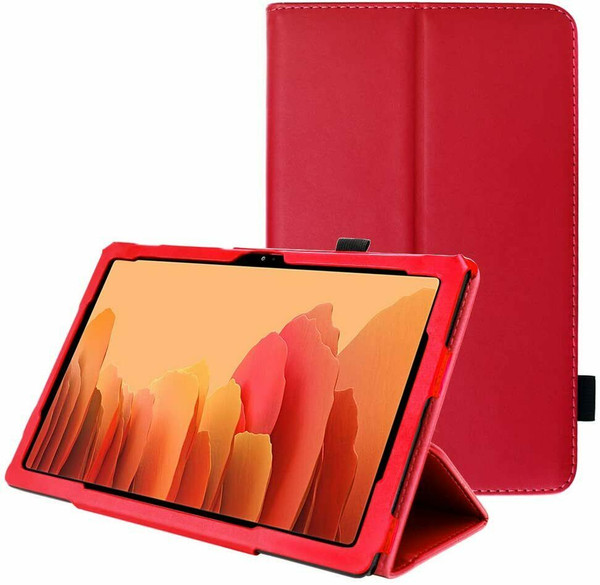Samsung Galaxy Tab A7 10.4 2020 T500 T505  Smart  red Folding Stand Cover