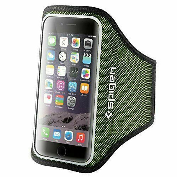 iPhone 8 7 6  6S Armband, Velo Light Weight Sweat Proof- Black