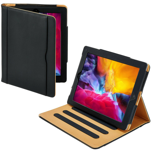 iPad Pro 11 2021 / 2020 / 2018 Genuine Faux Leather Flip Smart Stand Case Cover