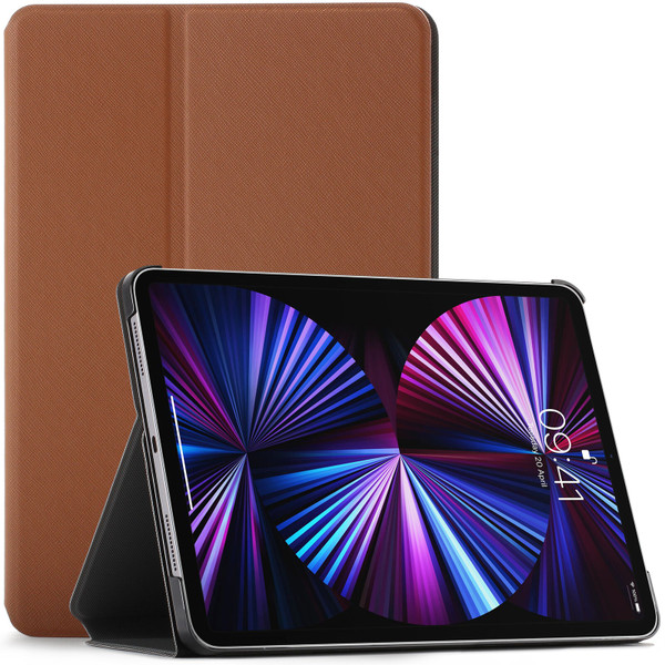Apple iPad Pro 11 (3rd Gen) 2021 brown  Stand Smart Auto Sleep Wake case