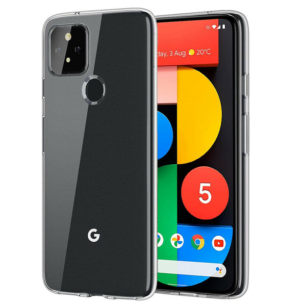 Ultra Slim Transparent Clear Gel Case Cover For Google Pixel 5