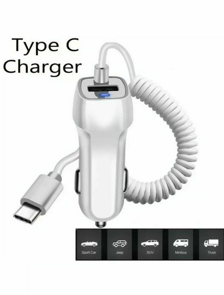 Google pixel 5 Type-C Fast Car Charger White