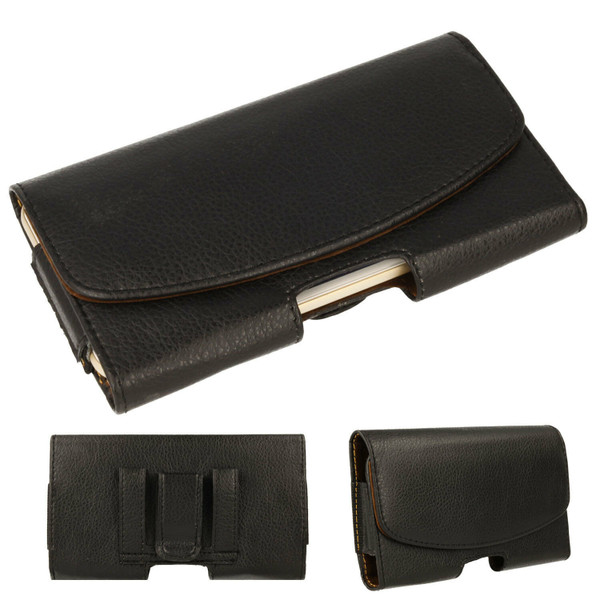 Leather HOLSTER Pouch Case with Belt Clip & Loop for Samsung Galaxy S7