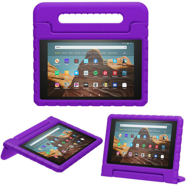 For Amazon Fire HD 10 /10 Plus Tablet Case 11th Generation 2021 purple Eva Cover