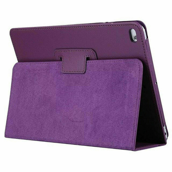 Purple Leather Flip Smart Stand Case Cover for iPad  10.2 8th Gen 2021