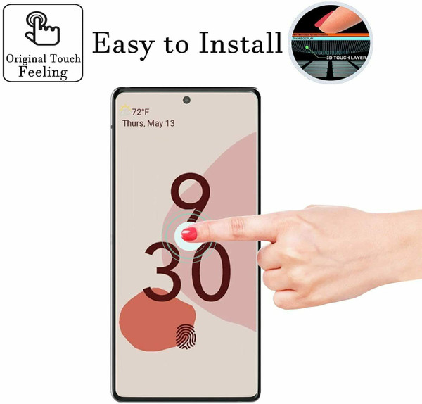For Google Pixel 6 Cover Gorilla Tempered Glass Screen Protector Guard