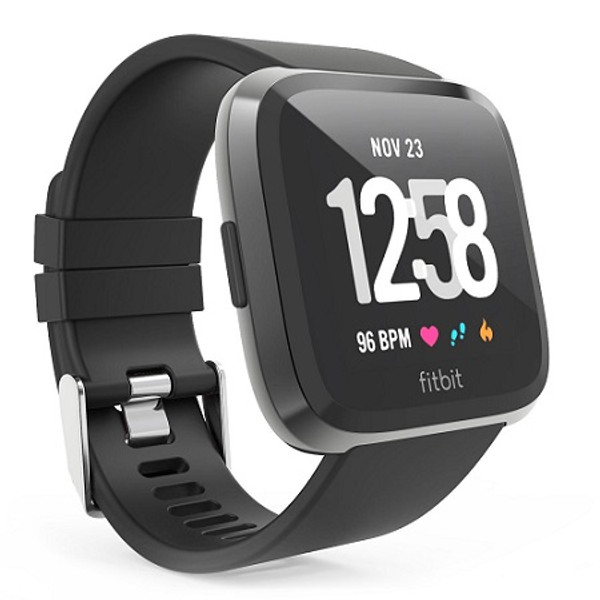 Fitbit Versa Replacement Silicon Black Small Wristbands Fitbit Versa Replacement Silicon Black Small Wristbands