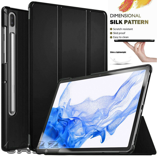 2022 Case For Samsung Galaxy Tab S8 11" Case Leather Magnetic Smart Stand Cover