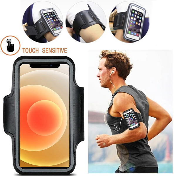 Apple iPhone 14 Pro Max Sports Gym Armband Jogging Cycling Running Arm Holder