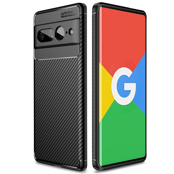 For Google Pixel 7 pro Carbon Fibre Soft Shockproof Case Cover