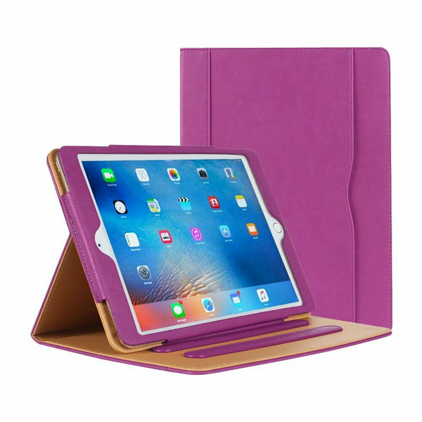 Purple Luxury Magnetic Leather Flip Stand Case Cover  for 12.9 2022 6th generation