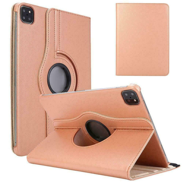 Gold 360 Rotating Leather Case Cover iPad Pro Case 11 Inch 2022 (4th Generation)