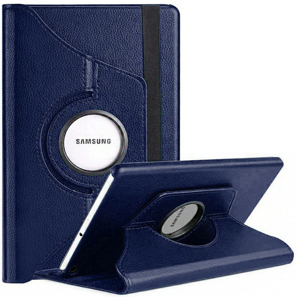Navy Folding Smart Leather  Cover for Samsung Galaxy Tab S2 8.0 Inch SM-T715-T710
